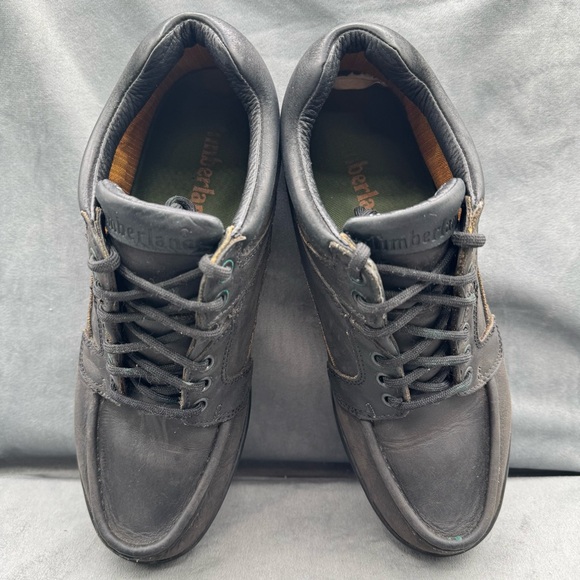 Timberland Heritage Mid Lace GORE-TEX Boots Men’s Size 9.5 Black Hiking - Picture 11 of 15